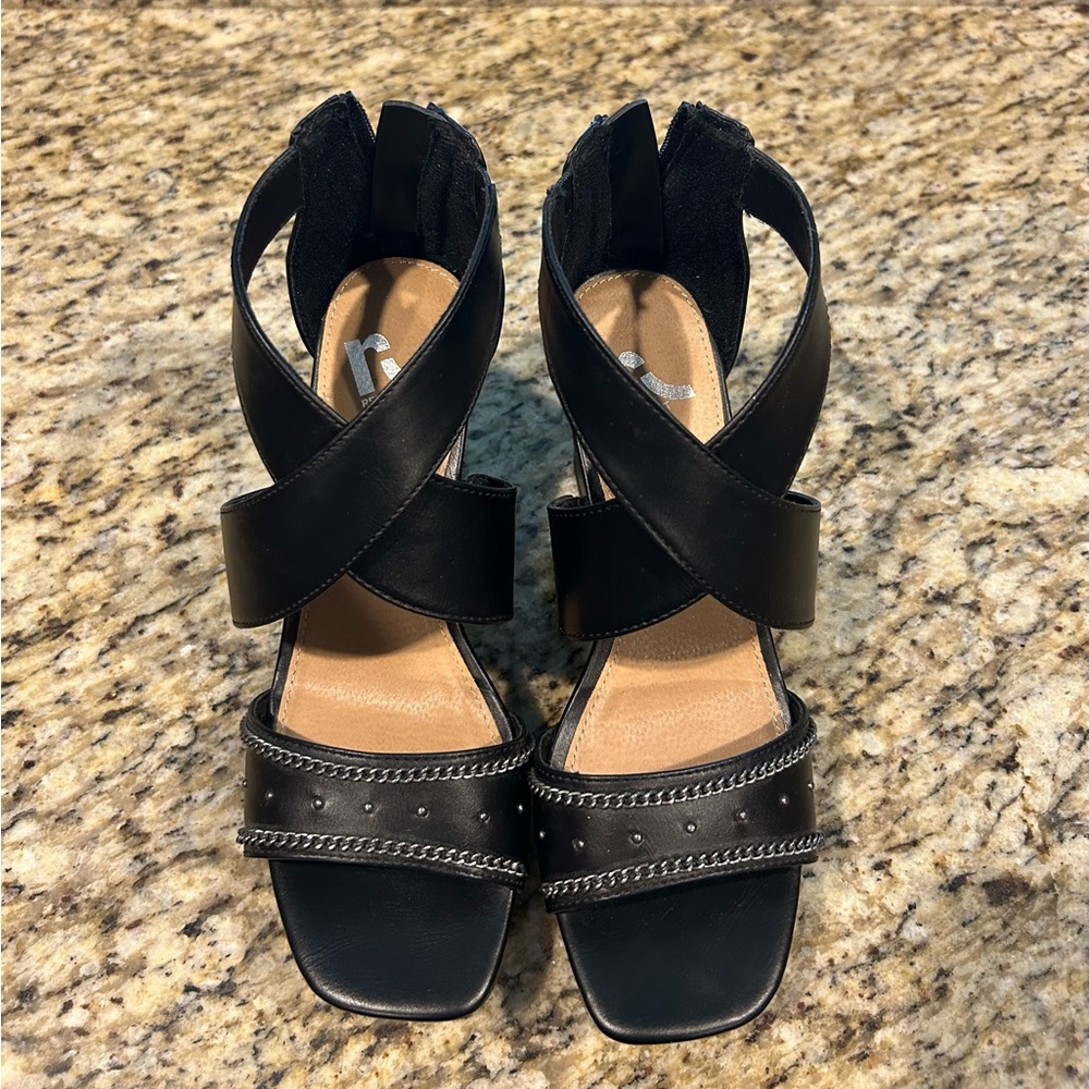 Elegant Black Women's Sandals